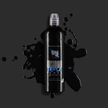 Obsidian Triple Black Outlining Ink - World Famous Limitless Tattoo Ink
