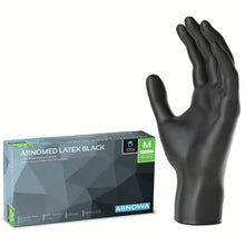 Latex Einweghandschuhe schwarz