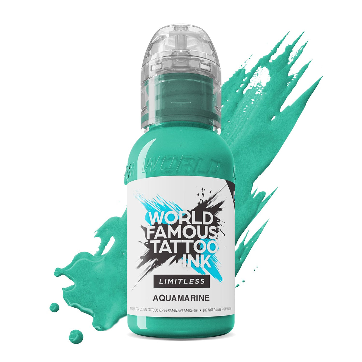 Aquamarine 30ml - World Famous Limitless Tattoo Ink World Famous Ink 