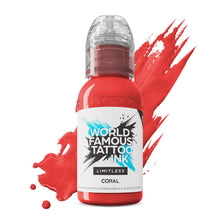 Coral 30ml - World Famous Limitless Tattoo Ink World Famous Ink 