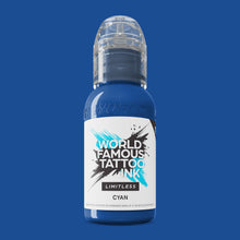 Cyan 30ml - World Famous Limitless Tattoo Ink
