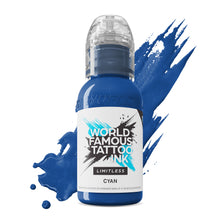 Cyan 30ml - World Famous Limitless Tattoo Ink