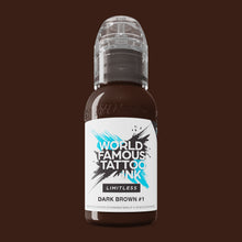 Dark Brown 1 - World Famous Limitless Tattoo Ink - 30 ml