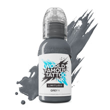 Grey 1 - World Famous Limitless Tattoo Ink - 30 ml