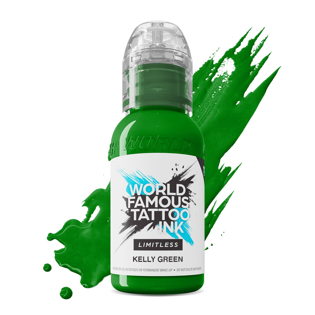 Kelly Green 30ml - World Famous Limitless Tattoo Ink World Famous Ink 