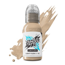 Light Flesh 1 v2 30ml - World Famous Limitless Tattoo Ink