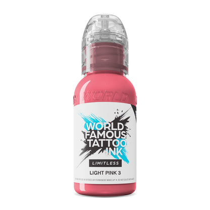 Light Pink 3 30ml - World Famous Limitless Tattoo Ink