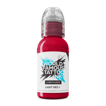 Light Red 1 - World Famous Limitless Tattoo Ink - 30 ml