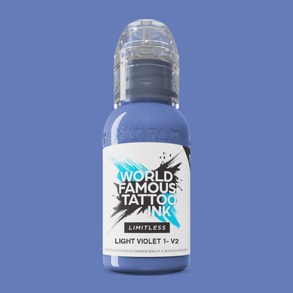 Light Violet 1 v2 30ml - World Famous Limitless Tattoo Ink