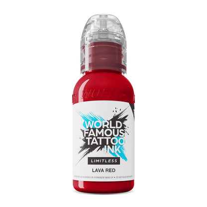 Lava Red - World Famous Limitless Tattoo Ink - 30 ml