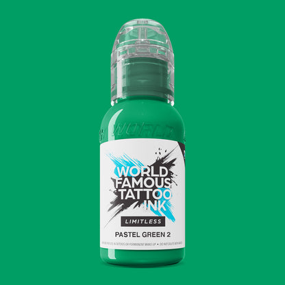 Pastel Green 2 - World Famous Limitless Tattoo Ink - 30 ml