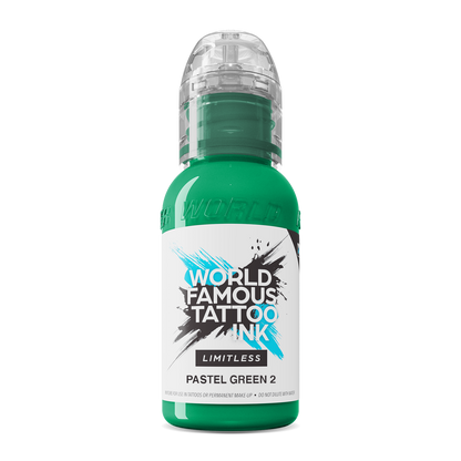 Pastel Green 2 - World Famous Limitless Tattoo Ink - 30 ml