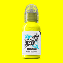 Pure Yellow 30ml - World Famous Limitless Tattoo Ink