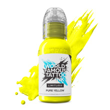 Pure Yellow 30ml - World Famous Limitless Tattoo Ink