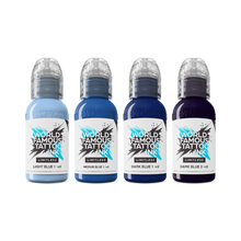 Shades of Blue Set world famous ink limitless - Ink Set