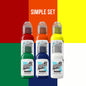 Simple Set - 6x 30ml - World Famous Limitless Tattoo Ink