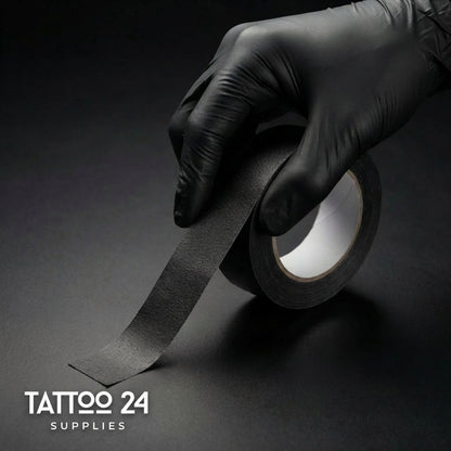 Black Tape Rolle 5m x 24mm Tattoosupplies24 