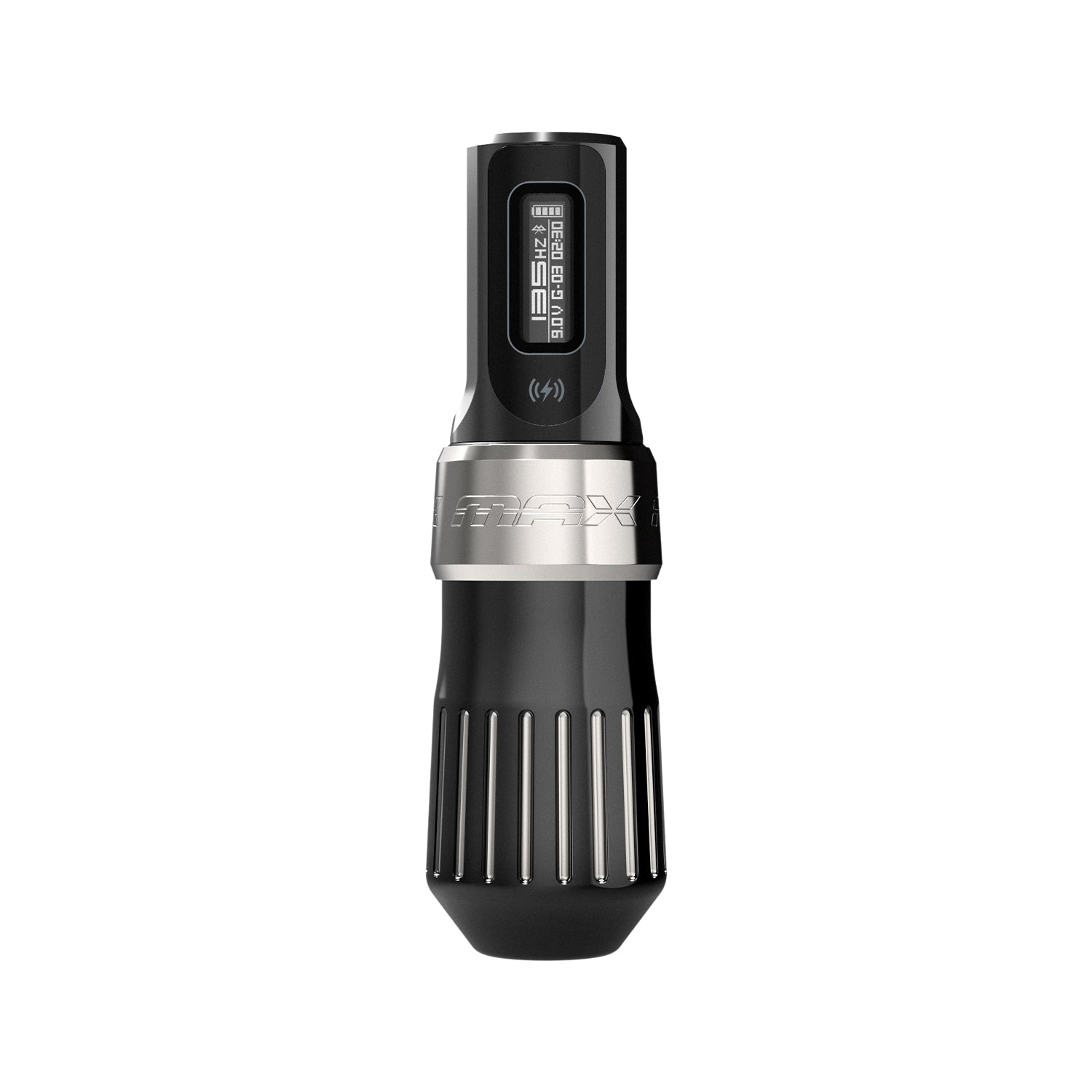 FK Irons Flux Max Darksaber Limited Edition – Kabellose Tattoomaschine 4mm Hub mit PowerBolt II