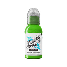 Bright Green v2 30ml - World Famous Limitless Tattoo Ink