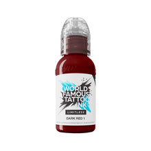 Dark Red 1 - World Famous Limitless Tattoo Ink - 30 ml